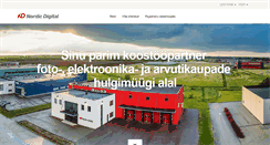 Desktop Screenshot of nordic-digital.ee
