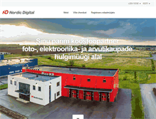 Tablet Screenshot of nordic-digital.ee